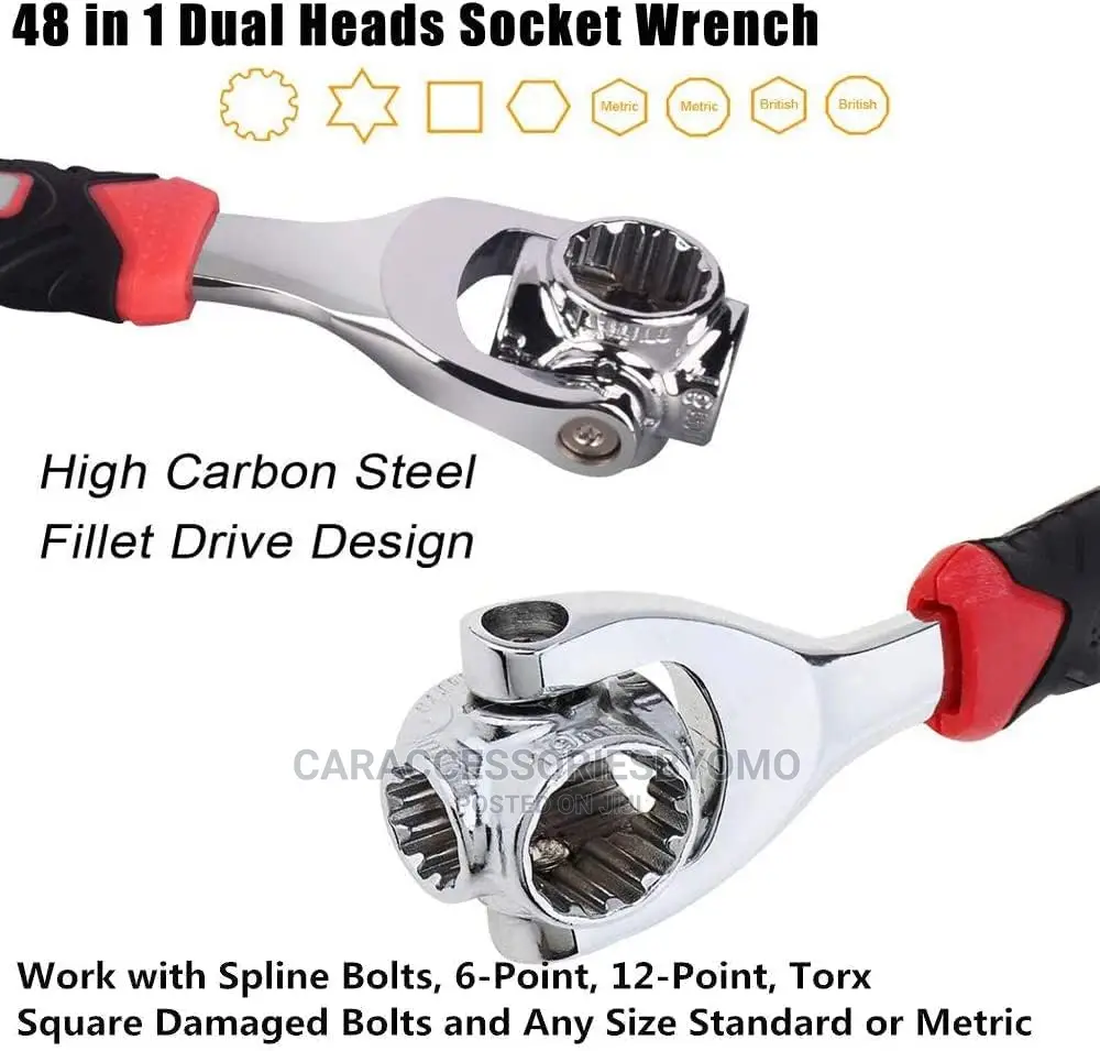 Universal Wrench 48 in 1 Socket Wrench