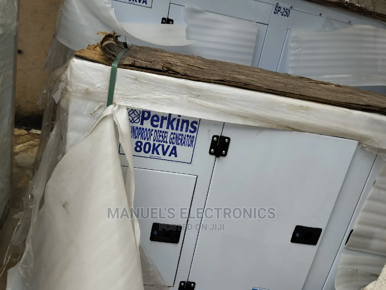 Brand New Perkins Diesel Soundproof Generator (80kva)100%