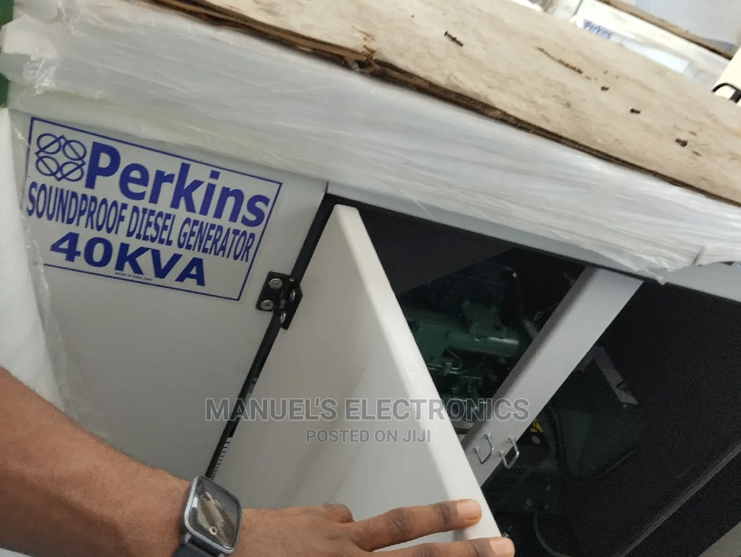 Brand New Perkins Diesel Soundproof Generator (40kva)2years