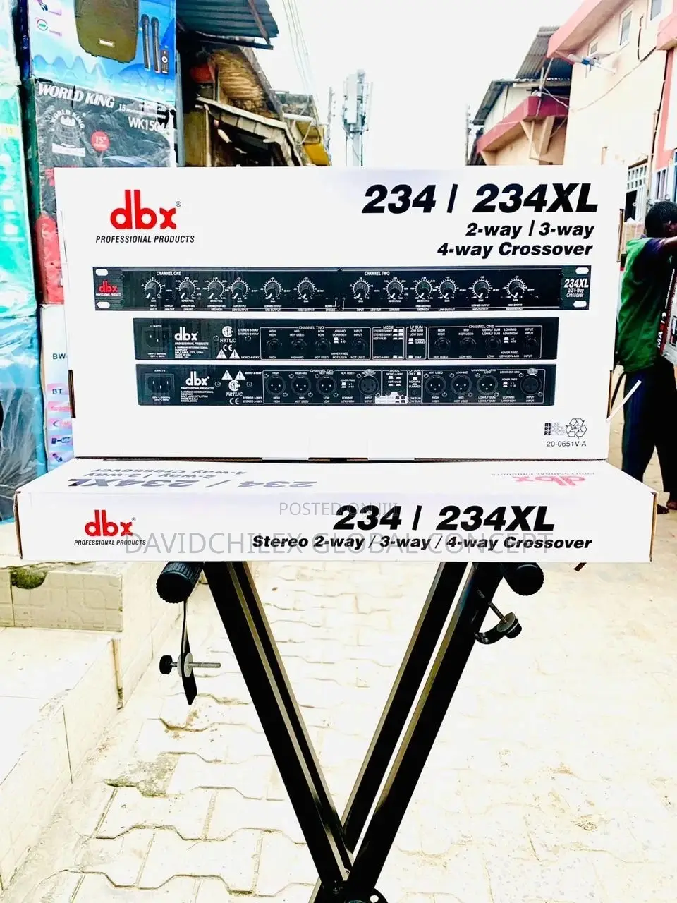 DBX Stereo 2,3,4 Ways Crossover