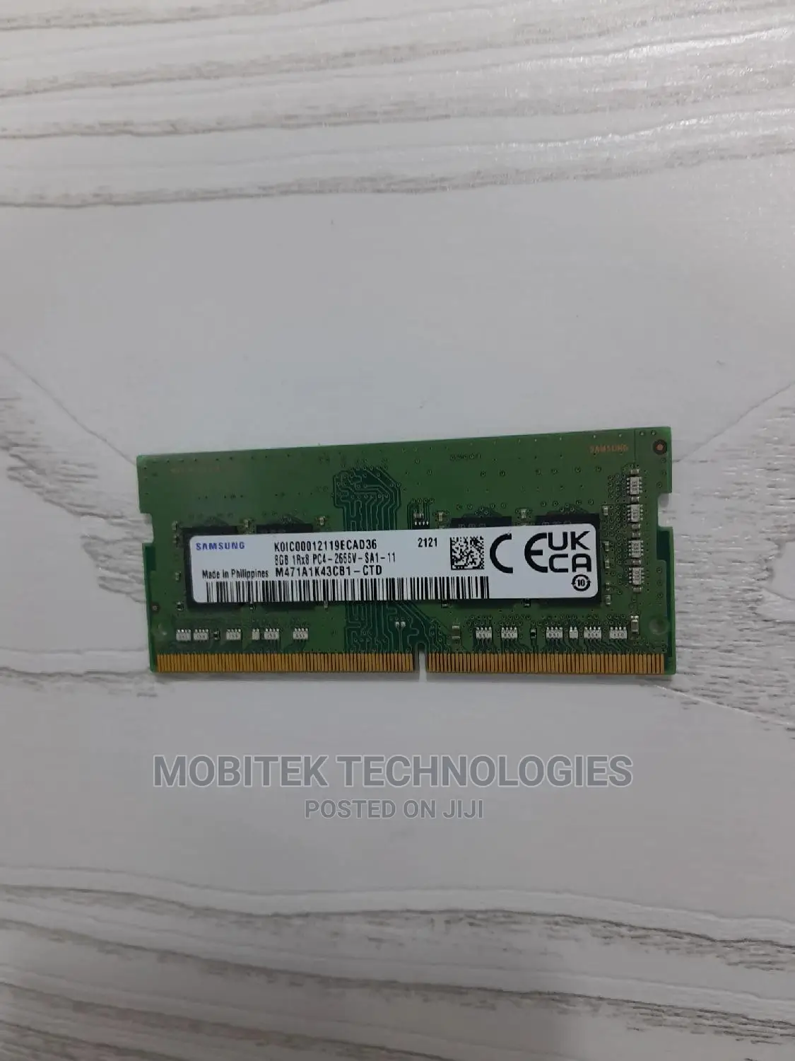 Samsung 8gb Ddr4-2666 Laptop Ram