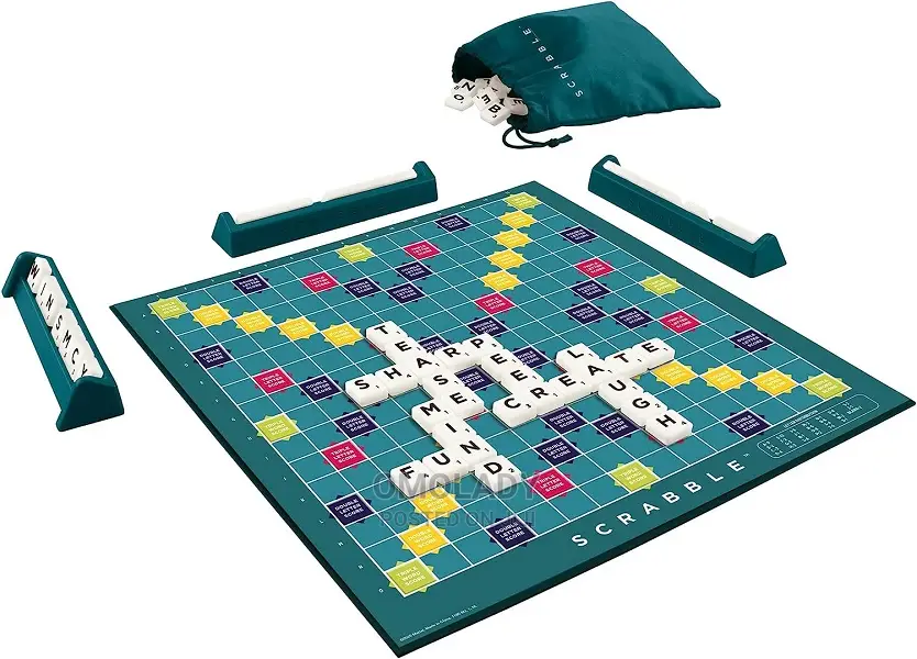 Scrabble Board Game Board