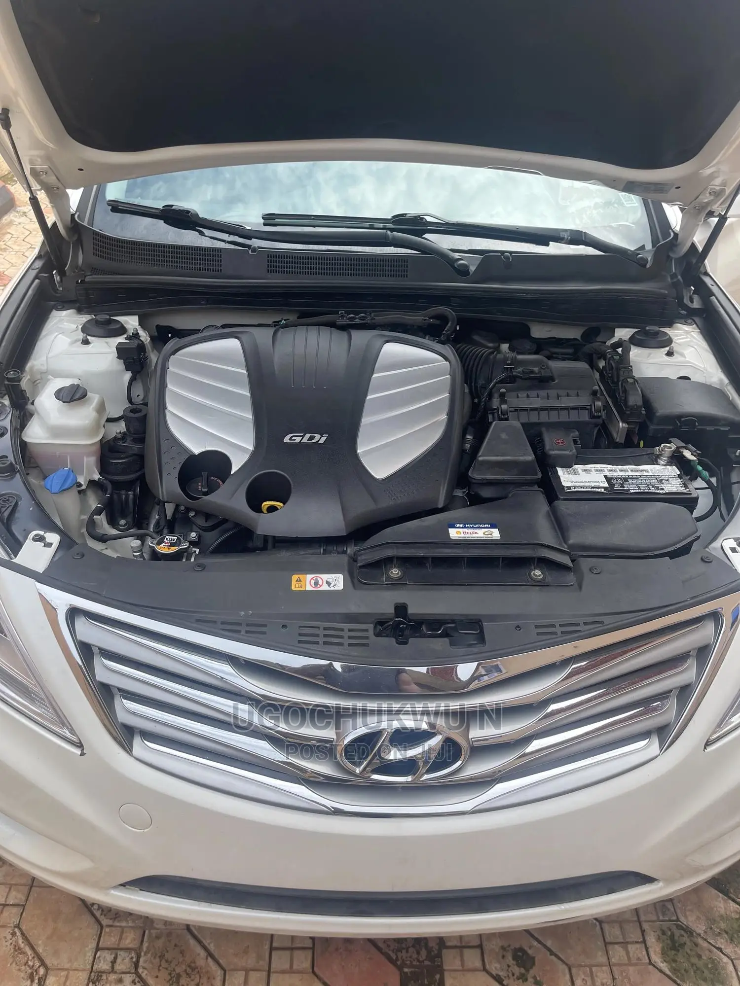 Hyundai Azera 3.3L 2013 White