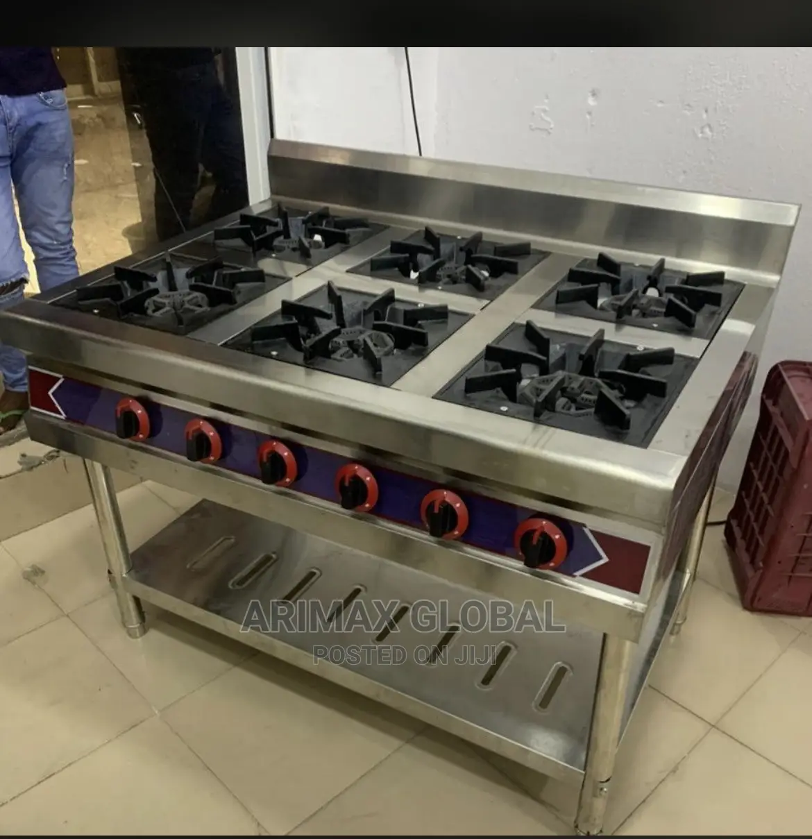 6 Burners Cooker