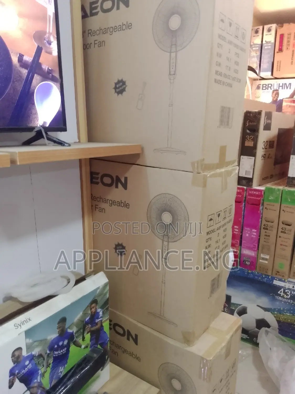 Aeon 18"Rechargeable Fan