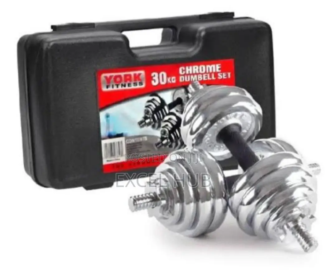 30kg Chrome Dumbbell 4123