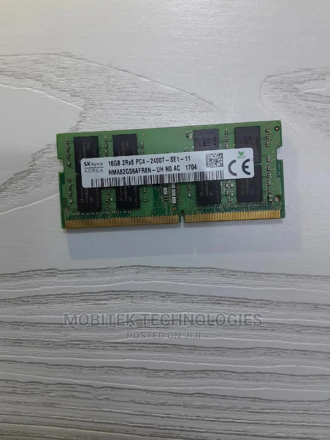 16gb Ddr4-2400t Laptop Ram