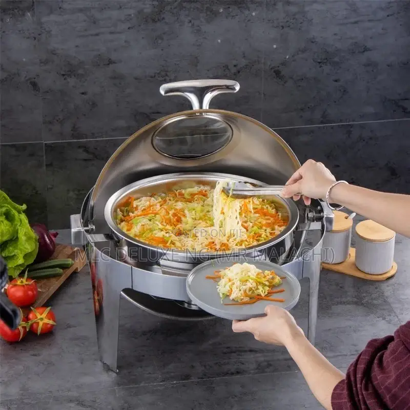(Roll Top) Buffets/Quality Round Chaffing Dish With Heater