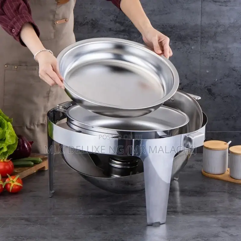 (Roll Top) Buffets/Quality Round Chaffing Dish With Heater