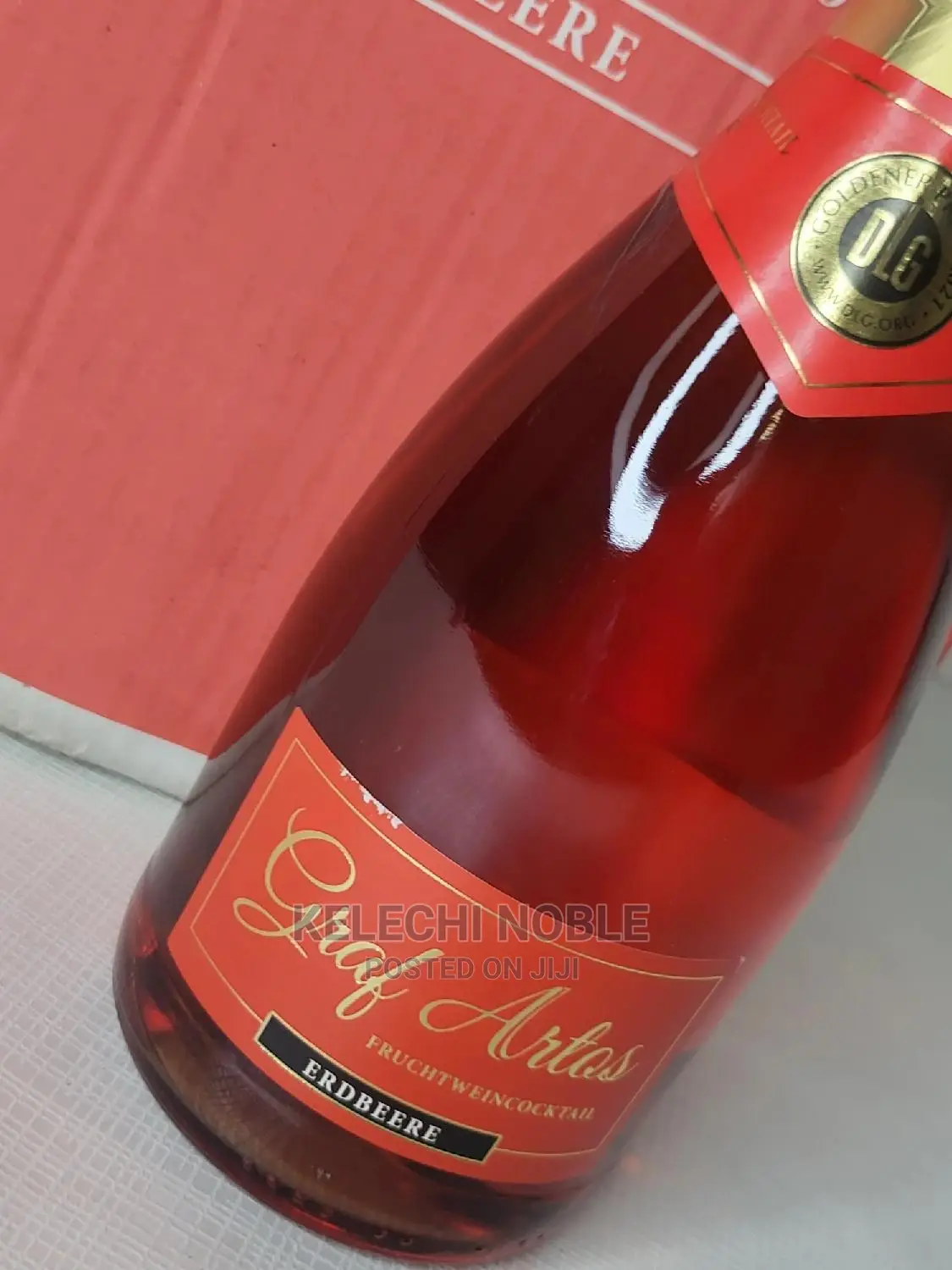 German Strawberry Cocktail