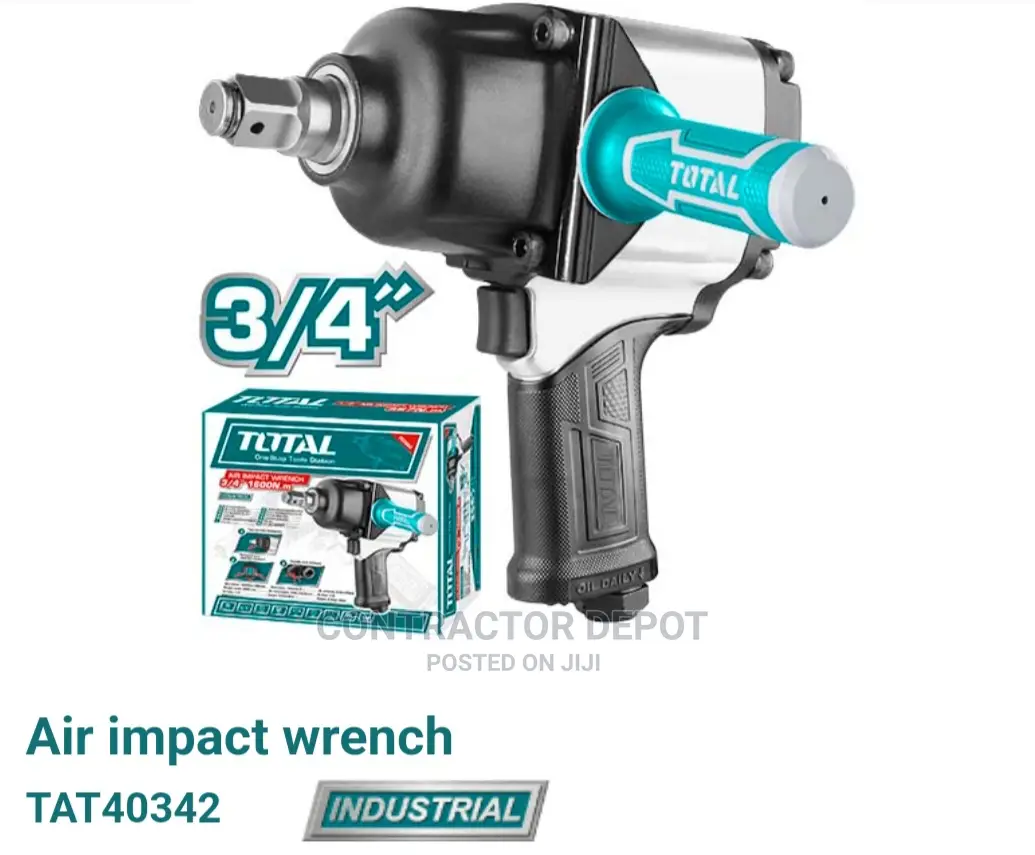 TOTAL TOOLS 3/4′′ Air Impact Wrench