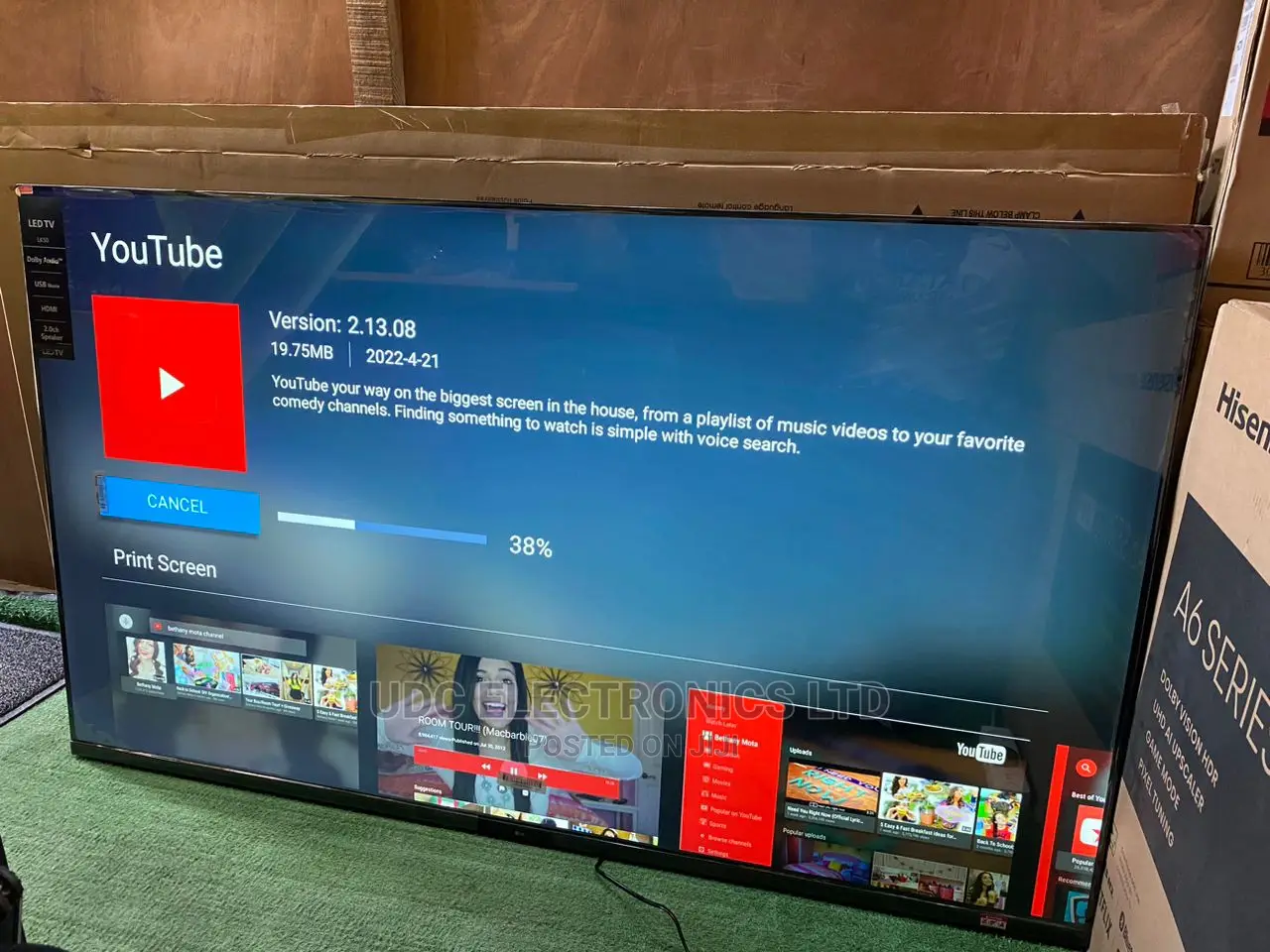 Lg 75 Inches Android Smart Television