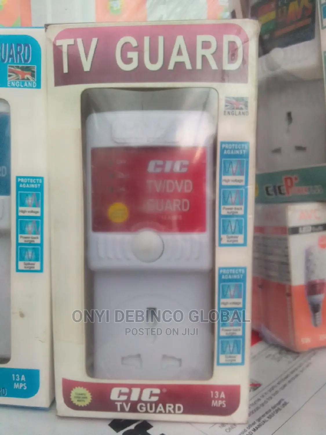 Surge Automatic Tv/Dvd/Fridge Voltage Regulator White
