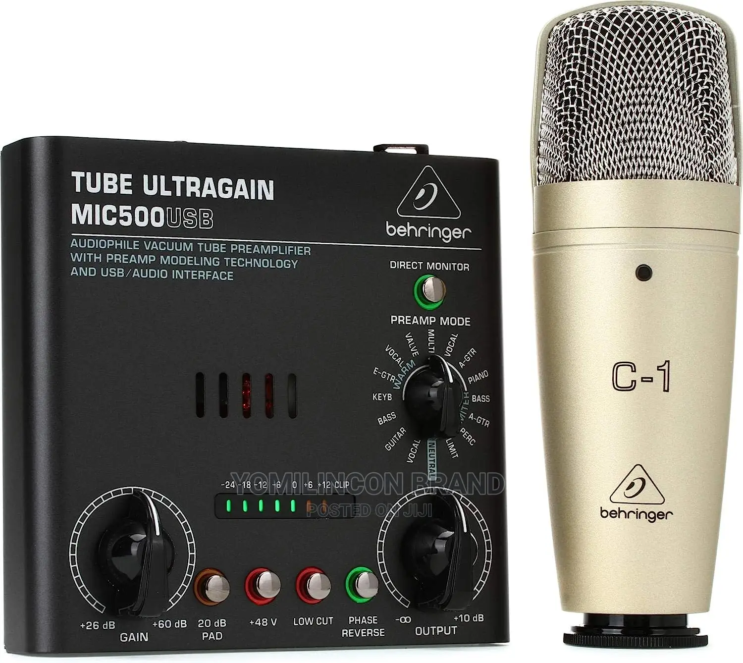 Behringer Voice Studio Complete Recording Bundle