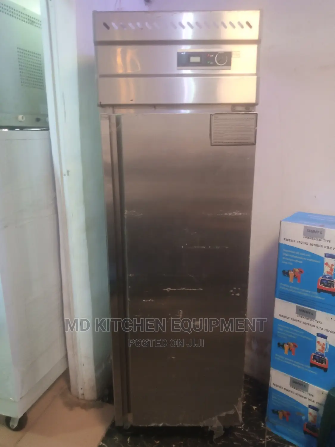 Stainless Body Singindustrial Fridge