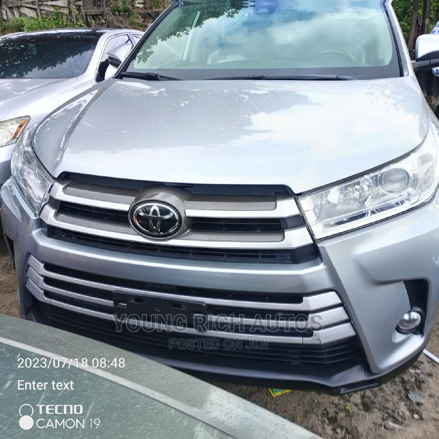 Toyota Highlander 2019 Blue