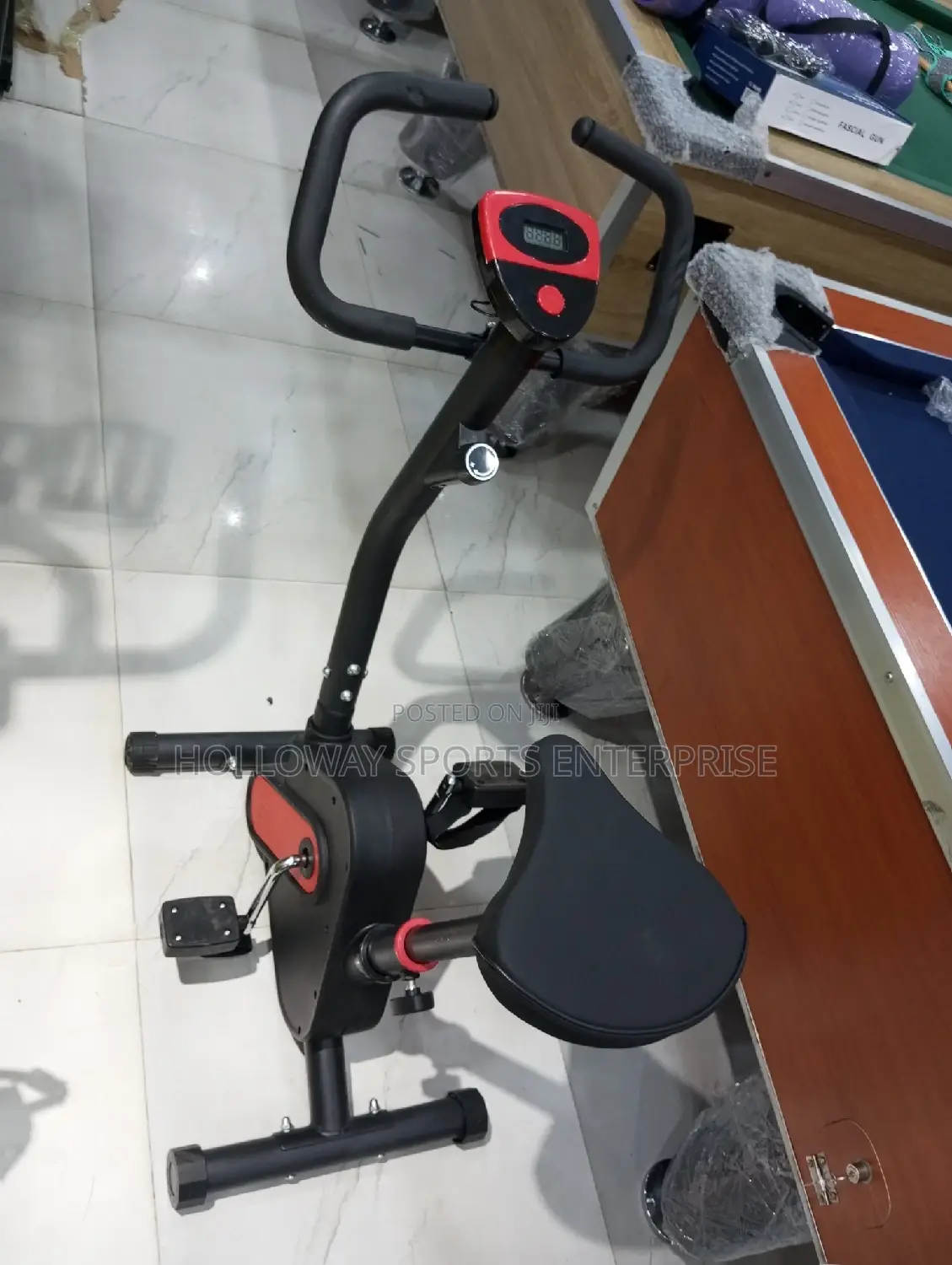 Red Magnetic Bike