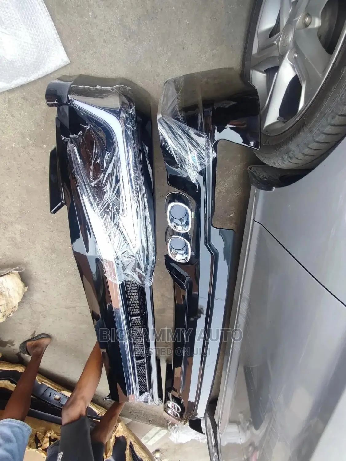 Prado 2018 Spoiler/Bumper Padded