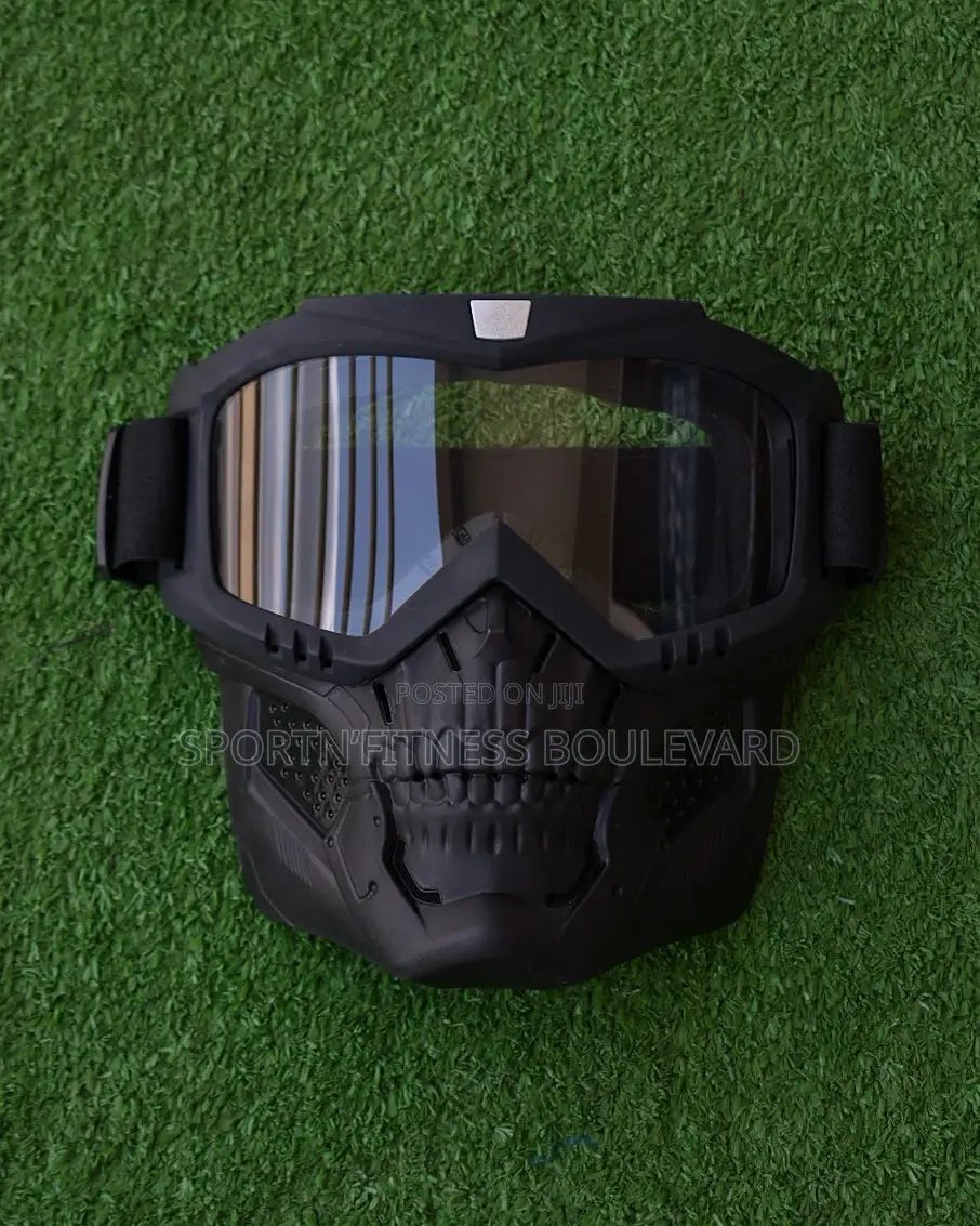 Mask With Googles For Riders