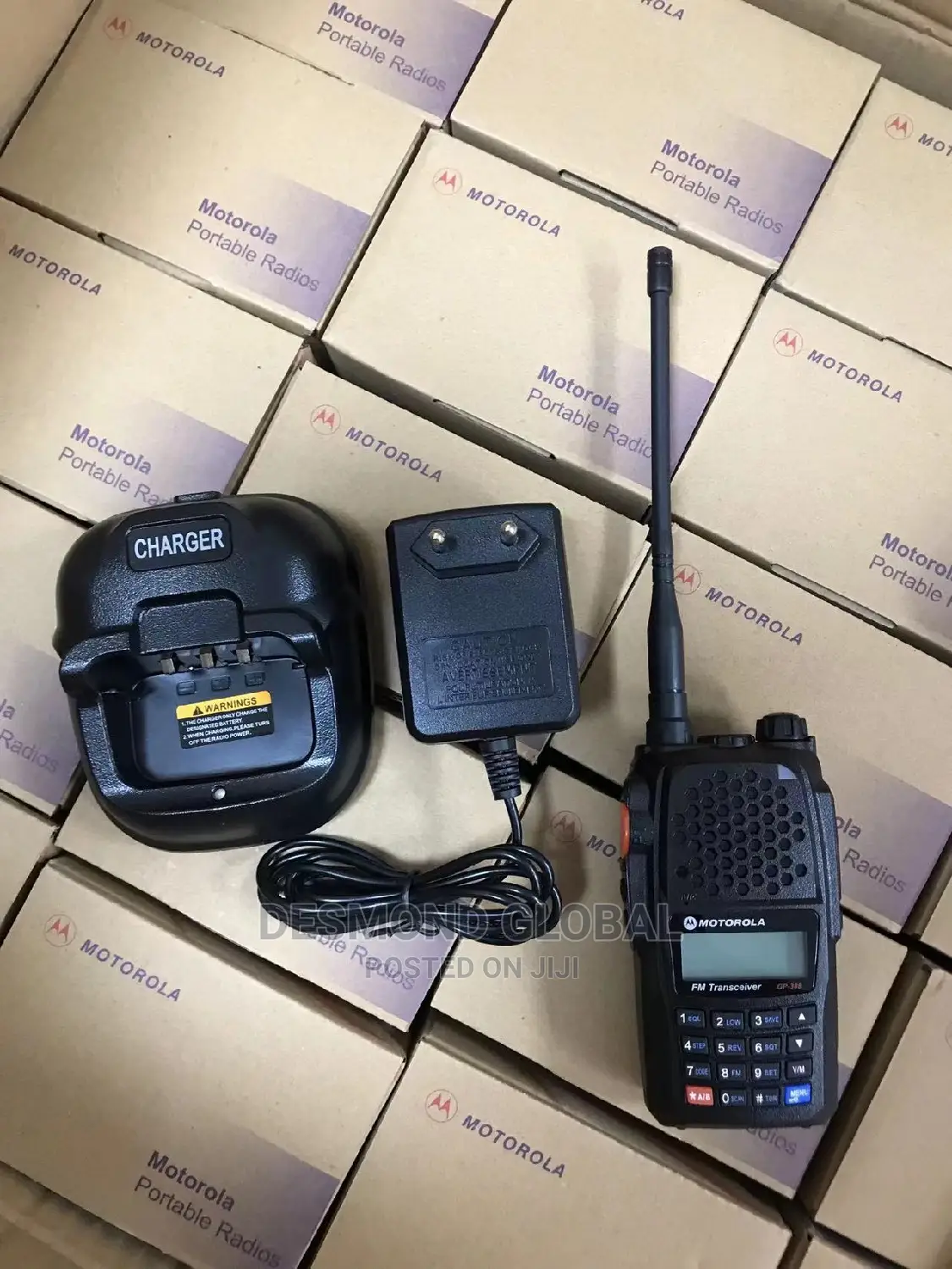Motorola Gp388 Dual Band Walkie Talkie