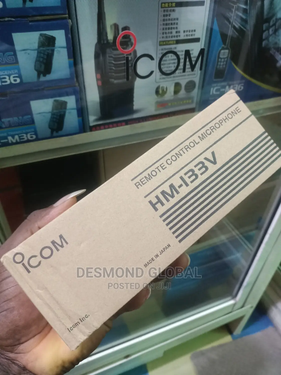 Remote Control Microphone .Hm-133v