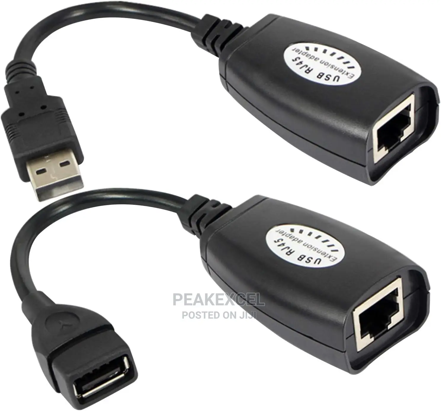 USB RJ45 Extender 150ft/50m Extension Adapter USB 2.0 Cat5/6