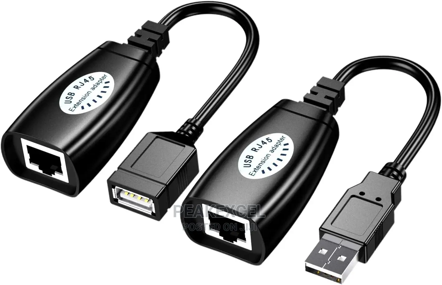 USB RJ45 Extender 150ft/50m Extension Adapter USB 2.0 Cat5/6