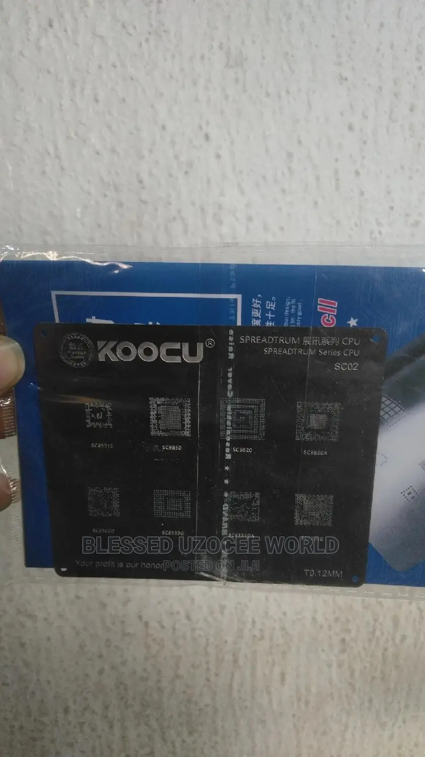 Koocu Universal Steel Stencil for IC Reballing Rework