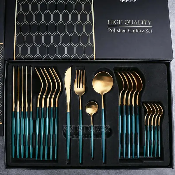 High Grade Cutlery Set Spoons Knives Forks