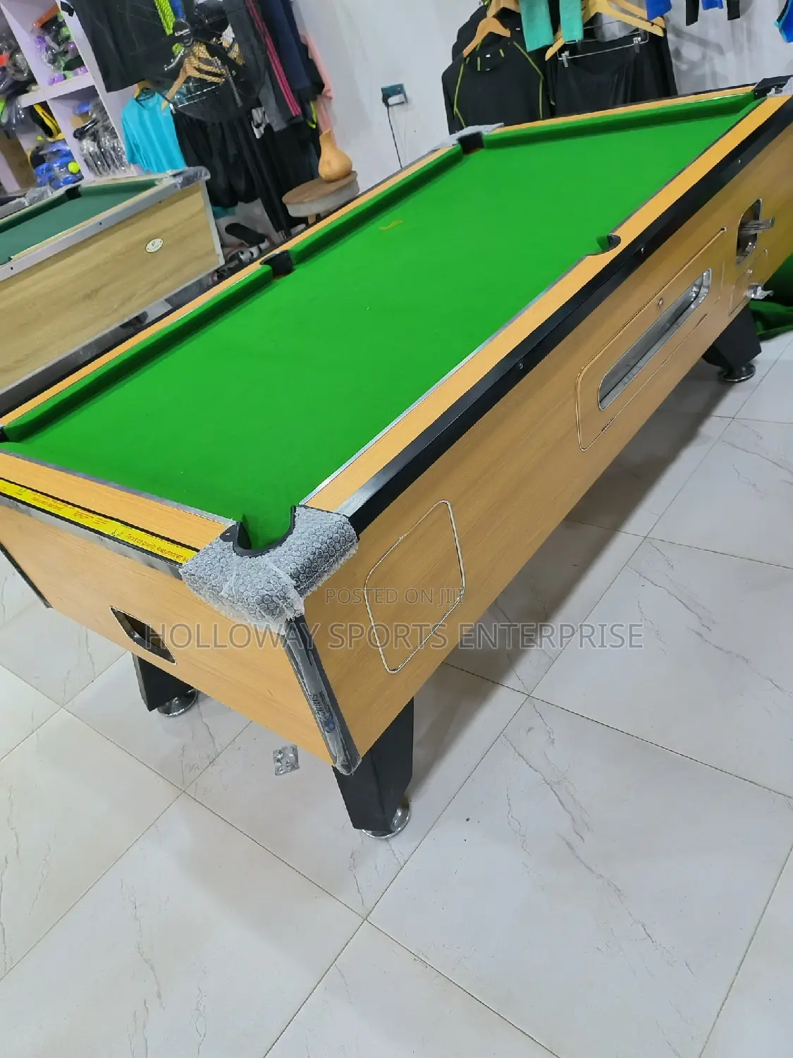 7ft Marble Snooker Board With Coin Mechanism
