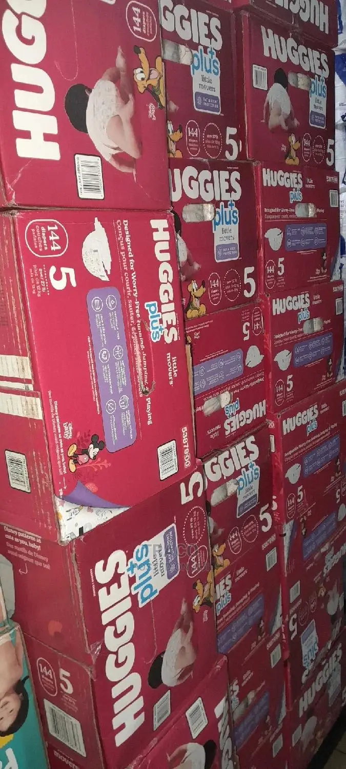 Huggies Little Movers Baby Diapers Size 5,162 Count