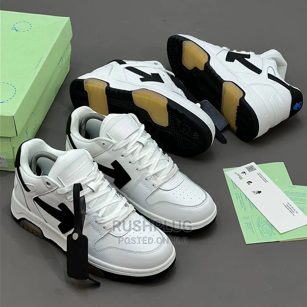 Off-White Out of Office Leather Sneakers