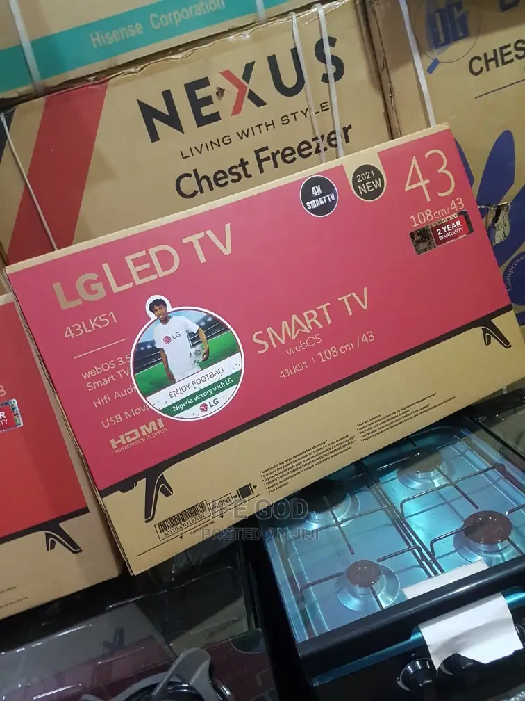 LG 43" TV Smart Netflix Youtube Etc