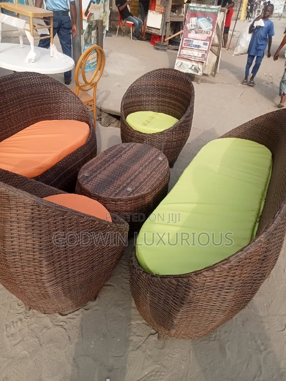 Executive Rattan Chairs