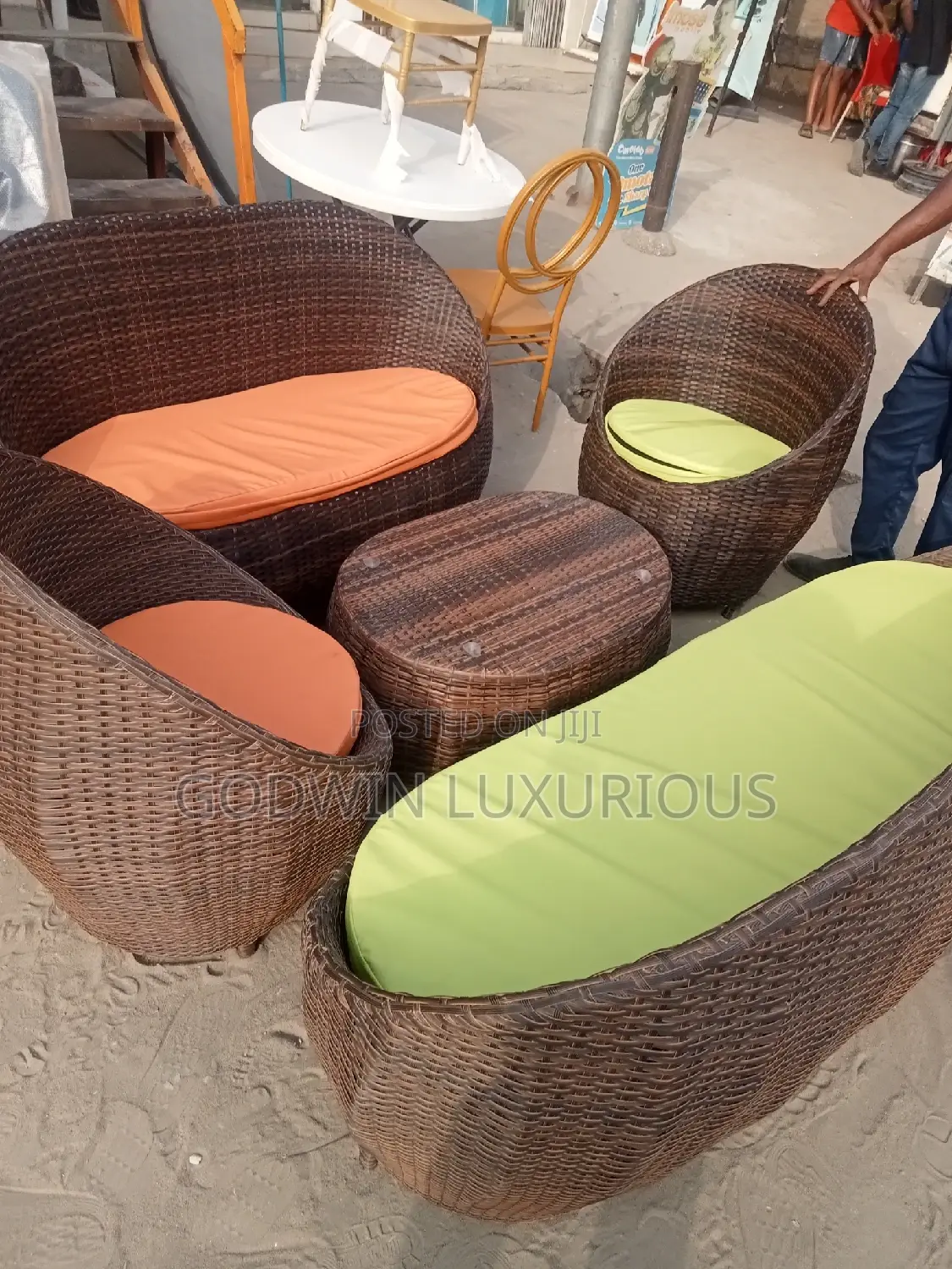 Executive Rattan Chairs