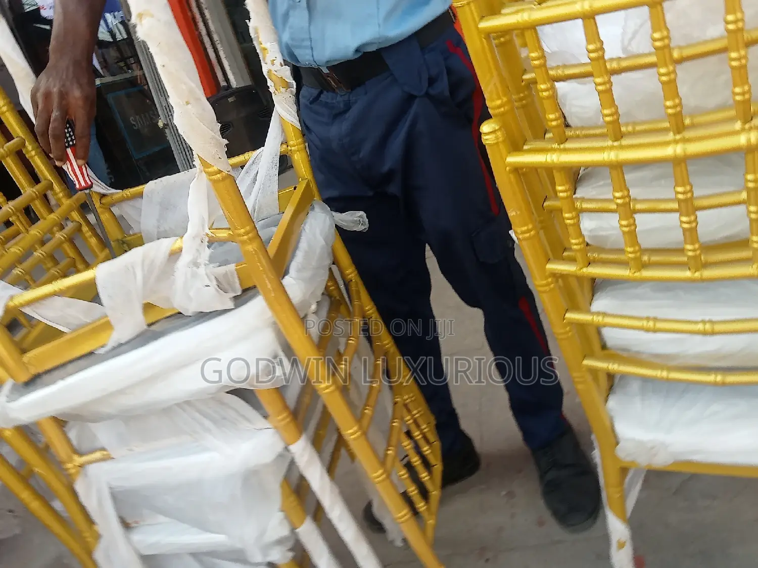 Golden Chiavari Chairs