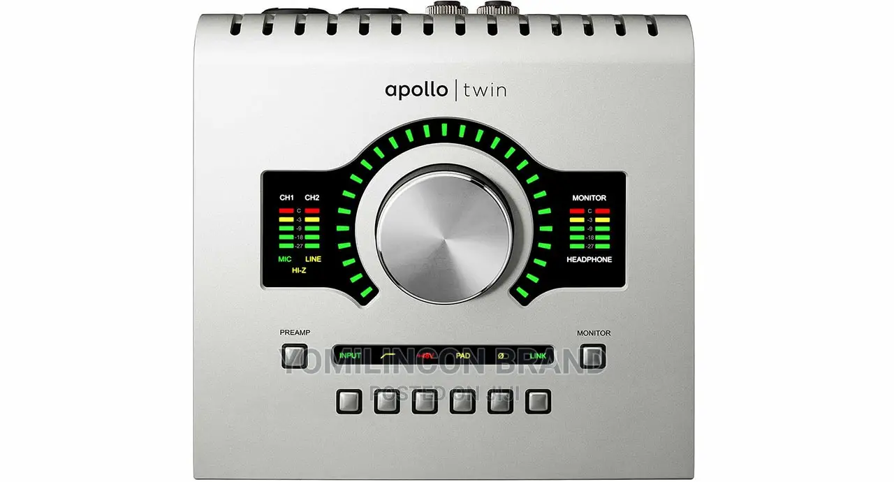 Universal Audio Apollo Twin USB Heritage Edition.