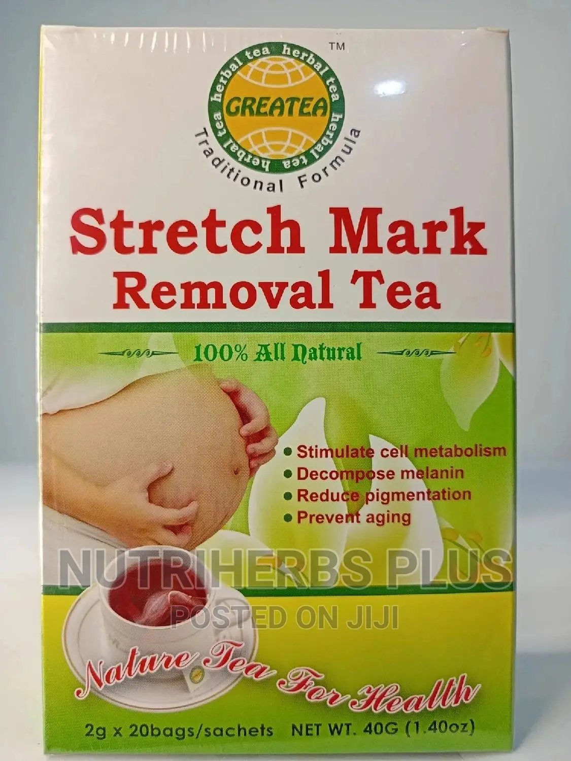 Stretch Mark Removal Tea; Gives You Smooth Skin You Desire