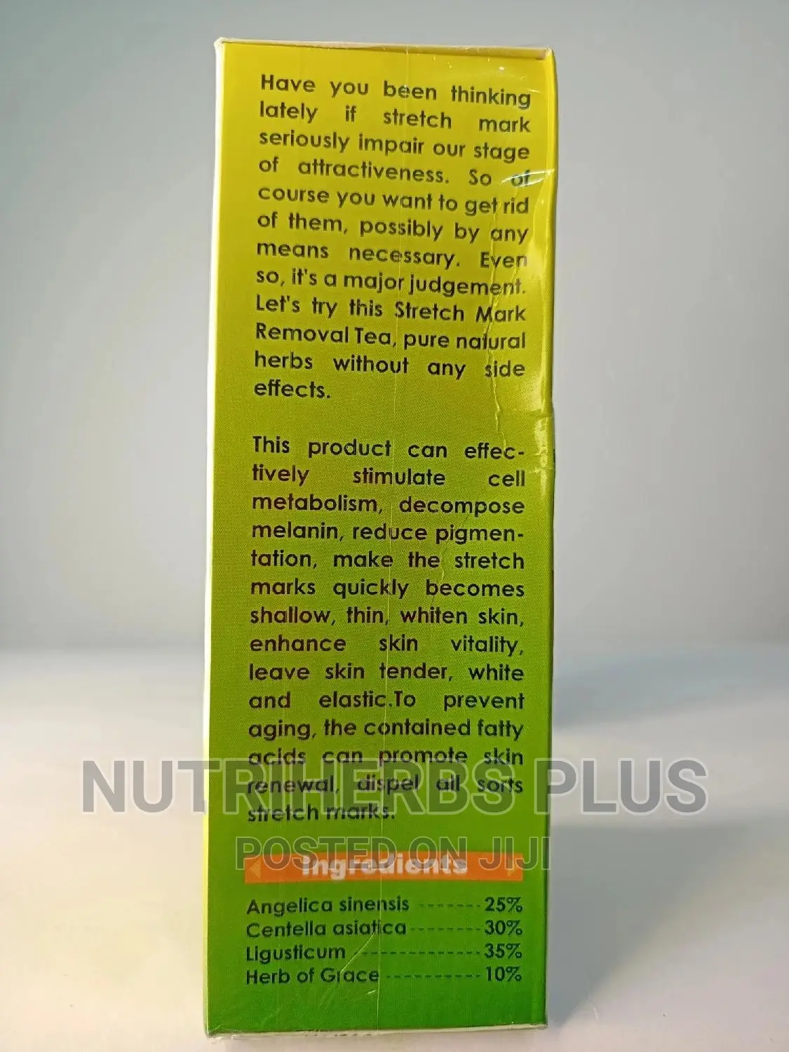 Stretch Mark Removal Tea; Gives You Smooth Skin You Desire