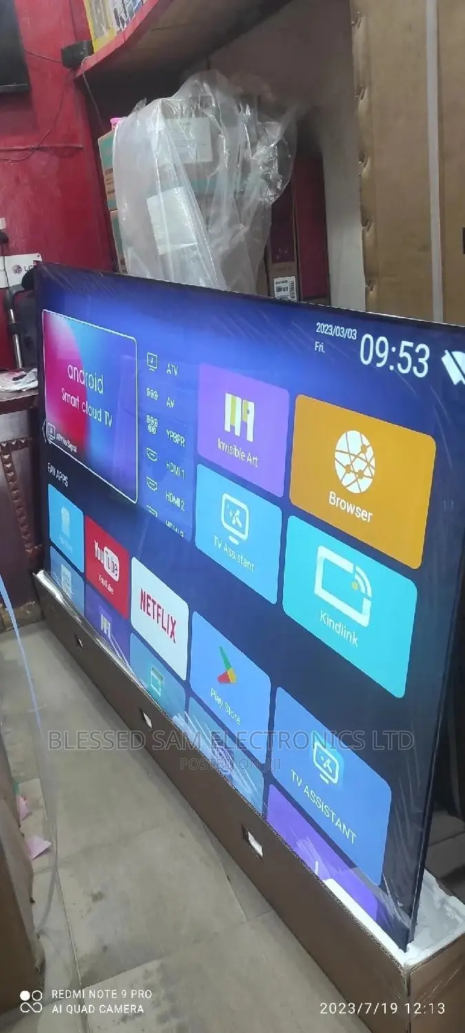 2026>New>Lg 85"Inch Android Flameless Smart Tv Bluetooth