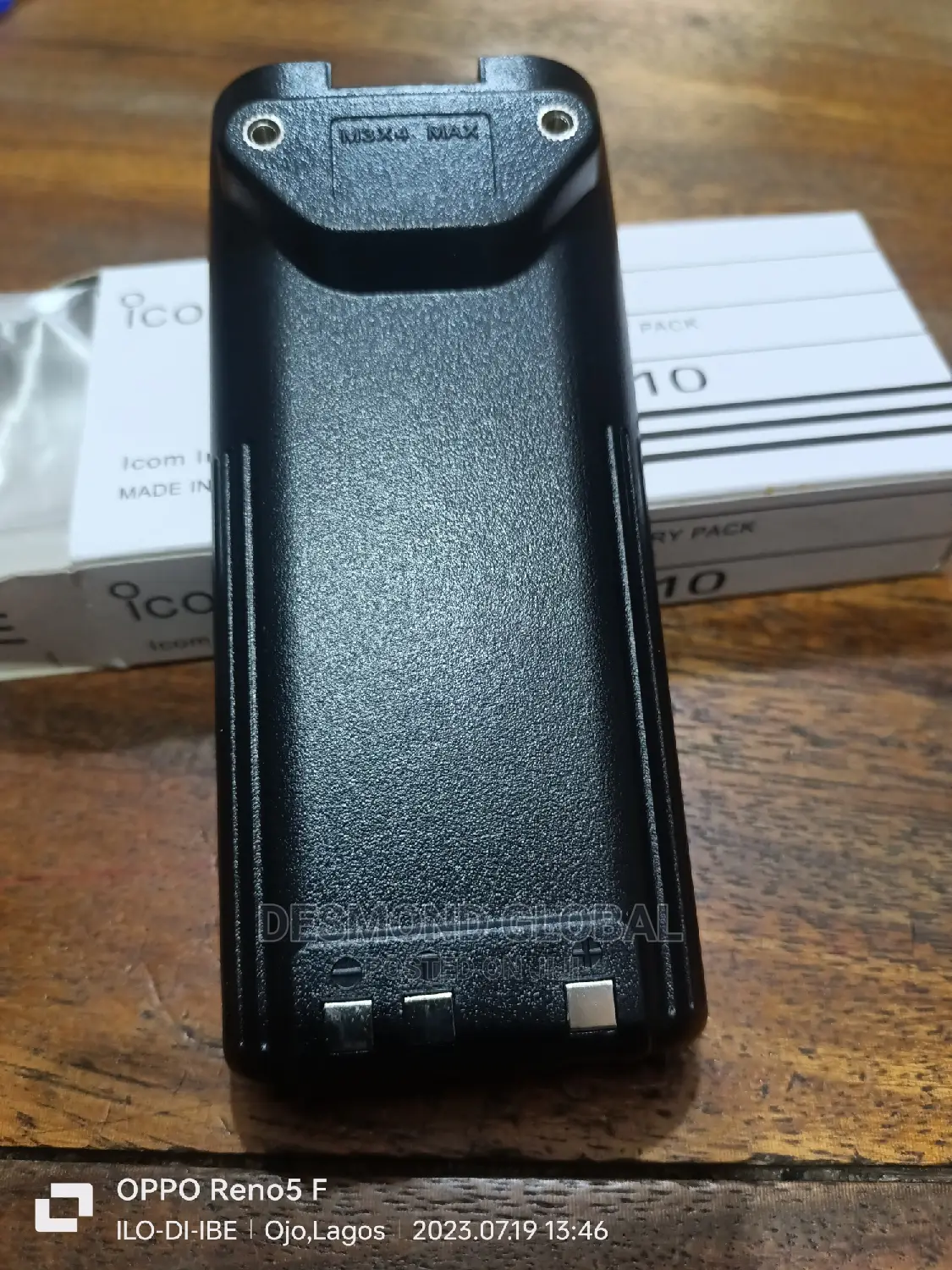 ICOM v-8 Walkie Talkie Battery