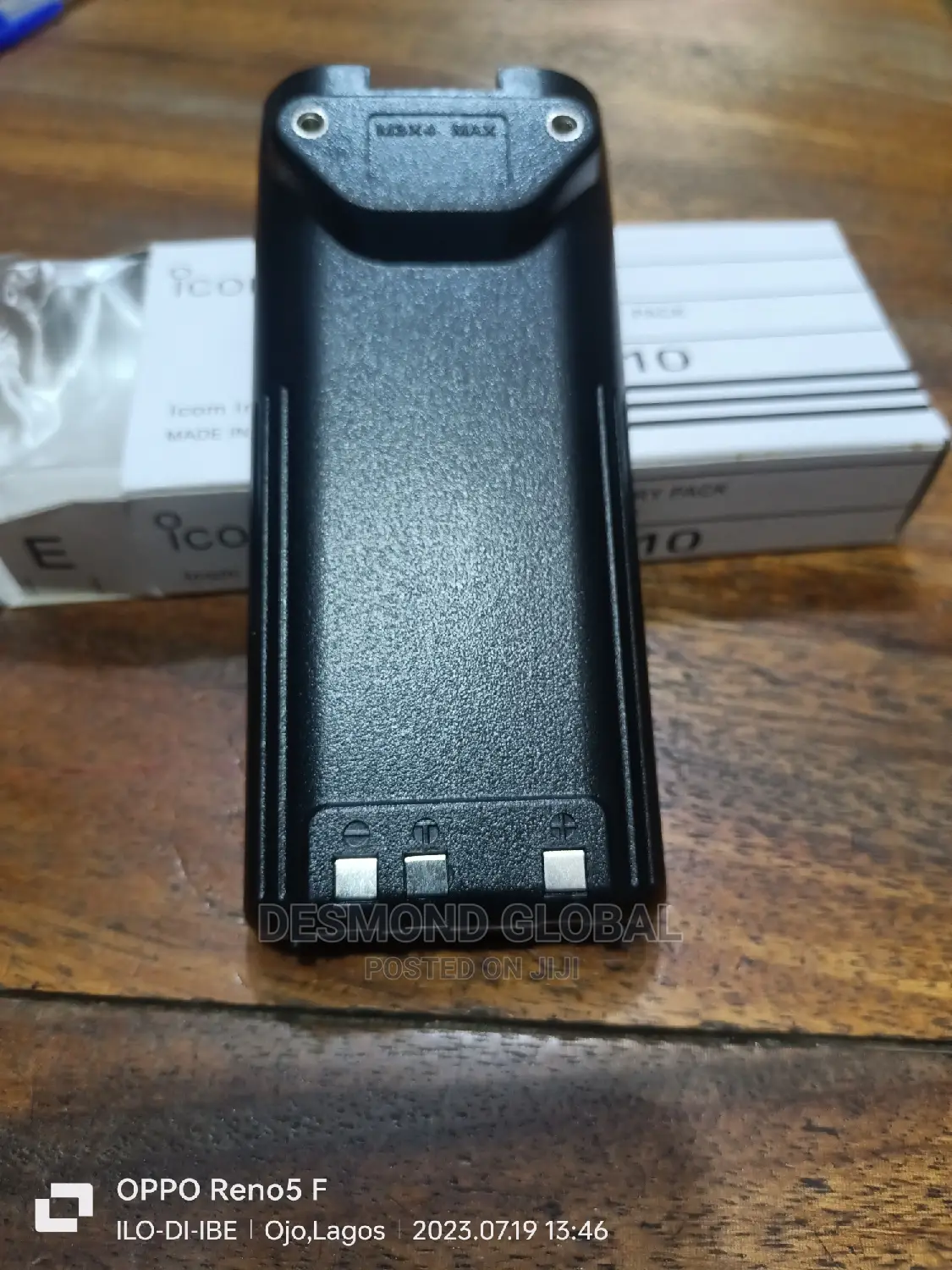 ICOM v-8 Walkie Talkie Battery