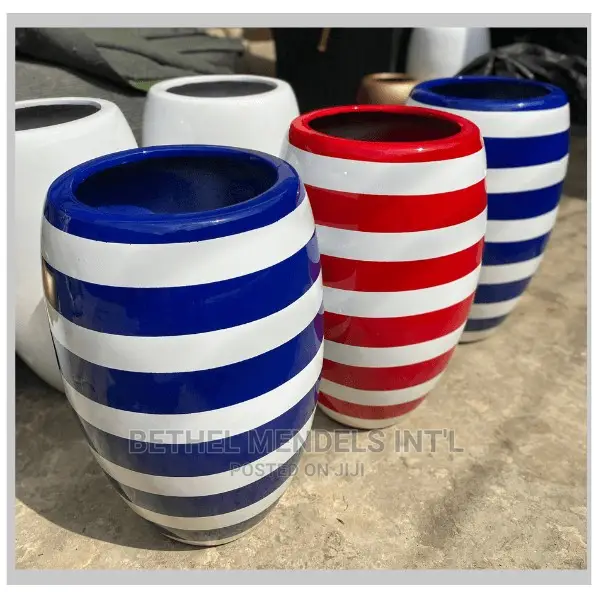 Wholesales of 80cm Fiberglass Flower Pots/Planter in Lagos