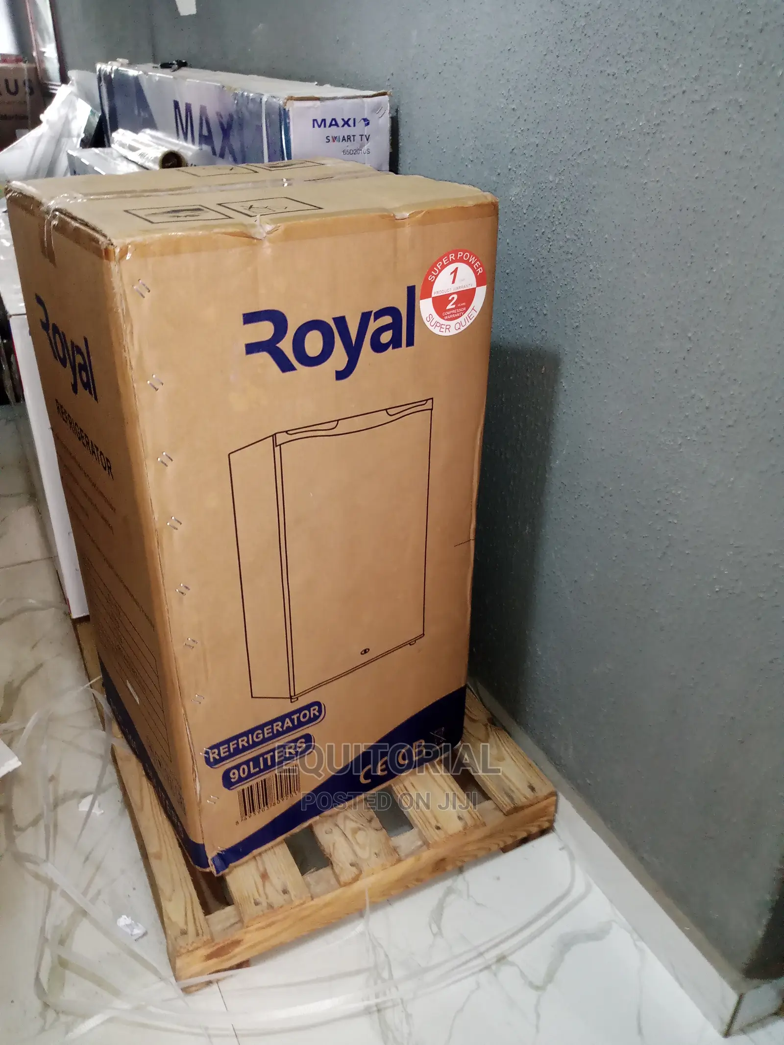 (Rbc /100) Royal Single Door Refrigerator 90L
