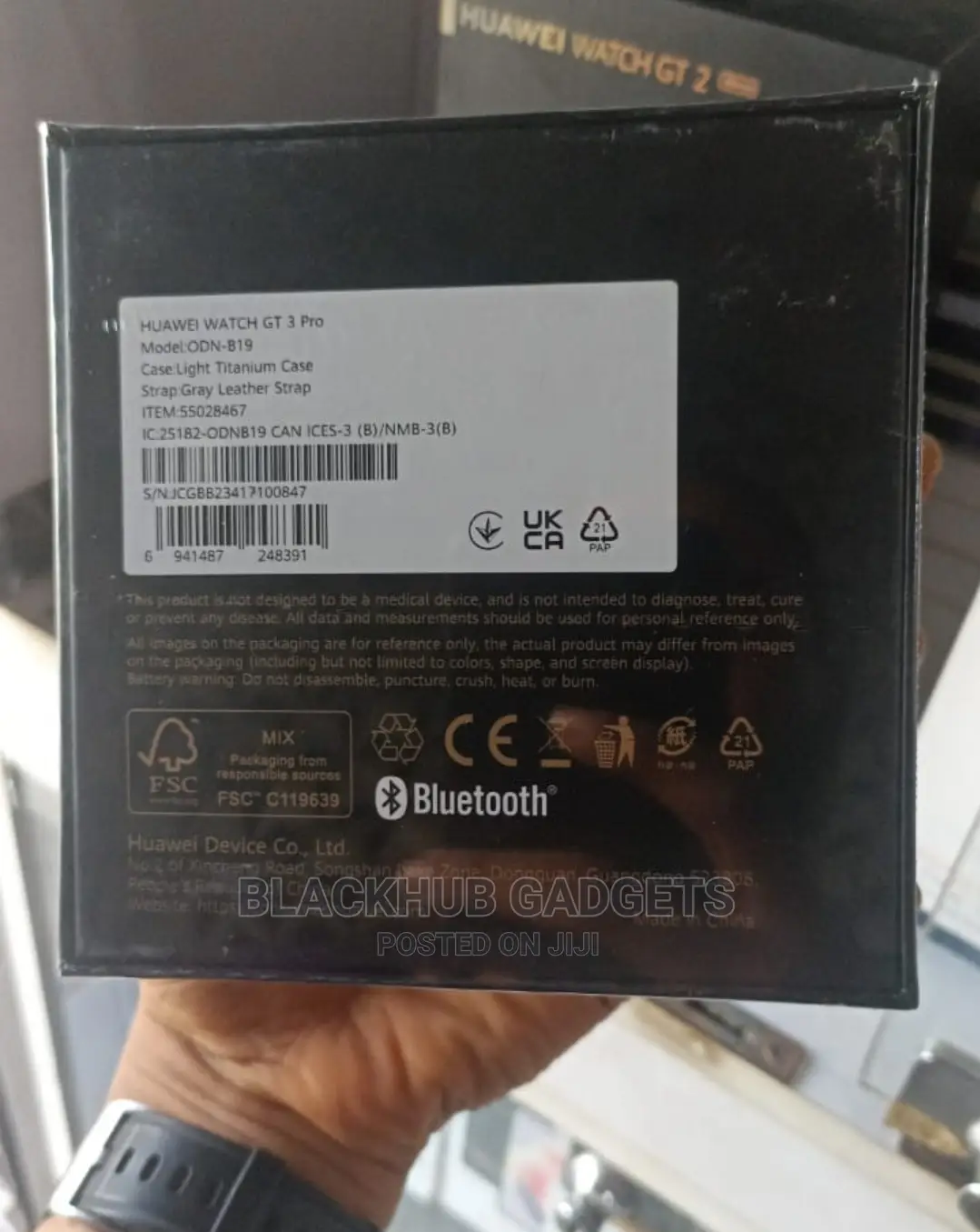 Huawei Watch Gt3 Pro 46mm Rubber