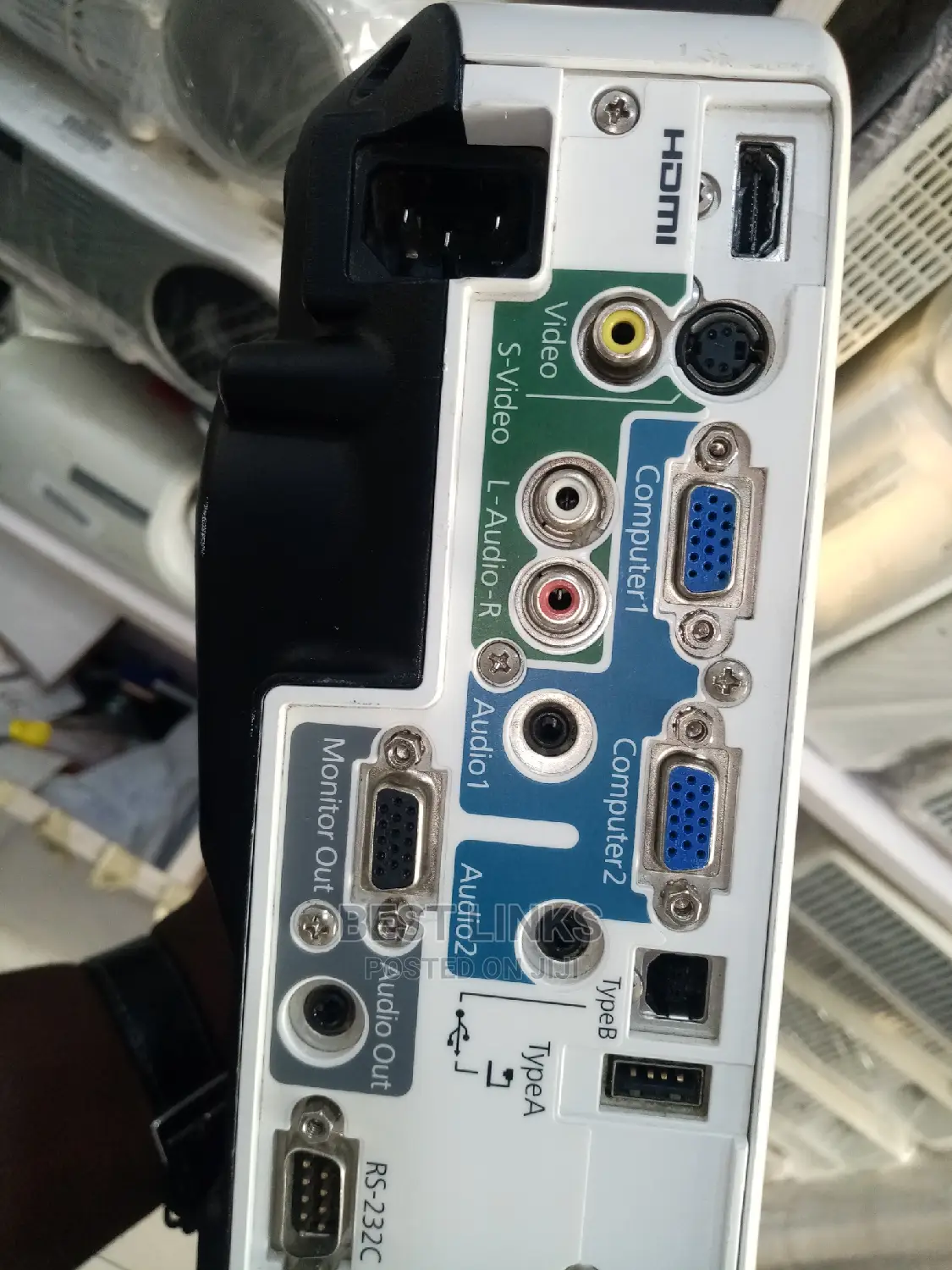 Epson Projector 4000 Lumens, With Hdmi, USB and Vga Ports,