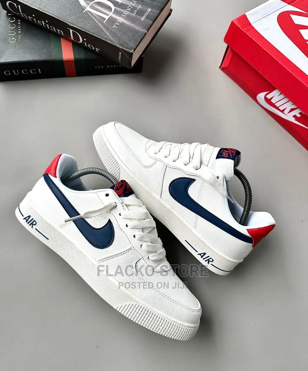 Original Nike Air Force 1 Low Ac White Sneakers