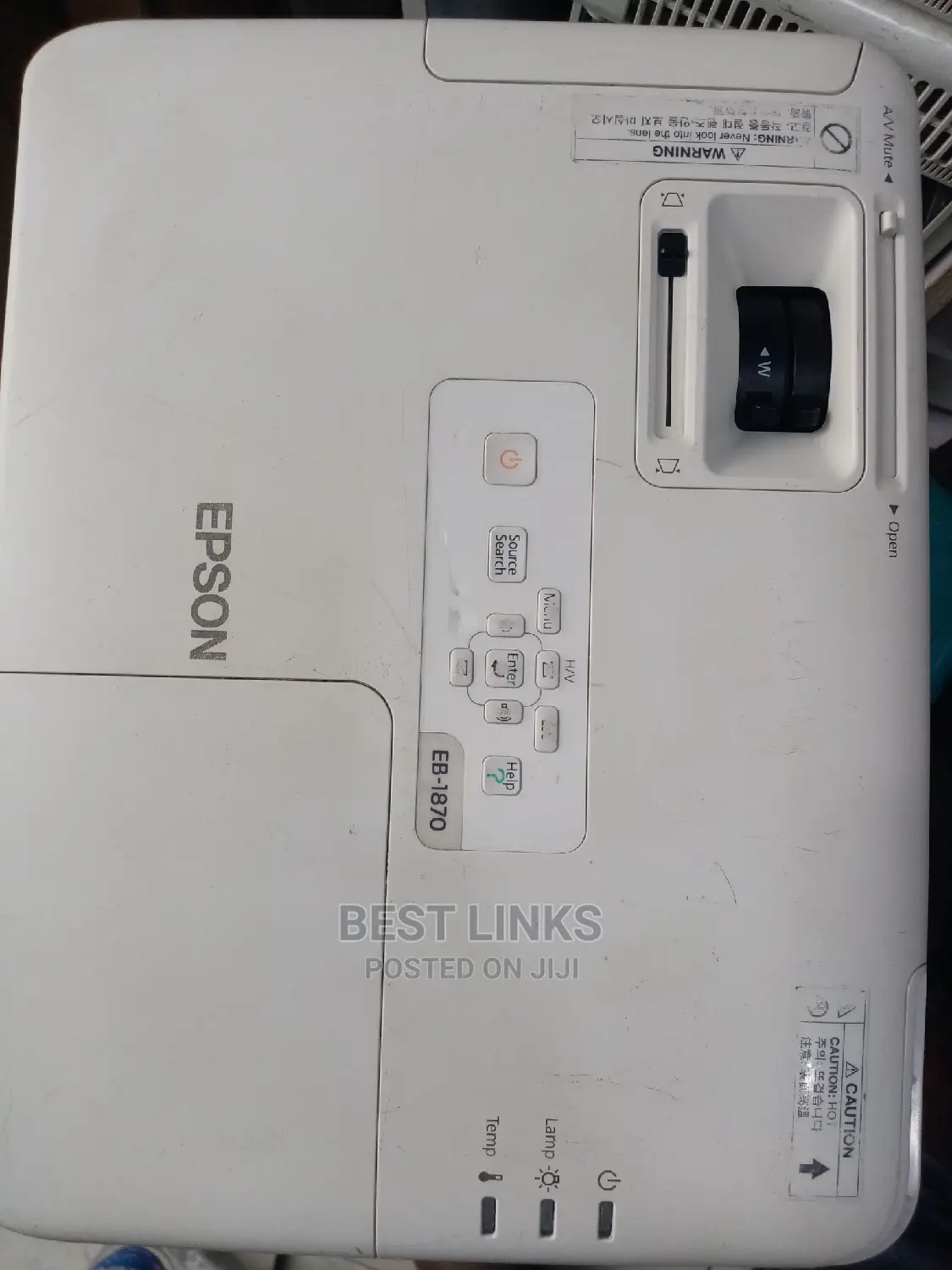 Epson Projector 4000 Lumens With Hdmi, USB and Vga Ports