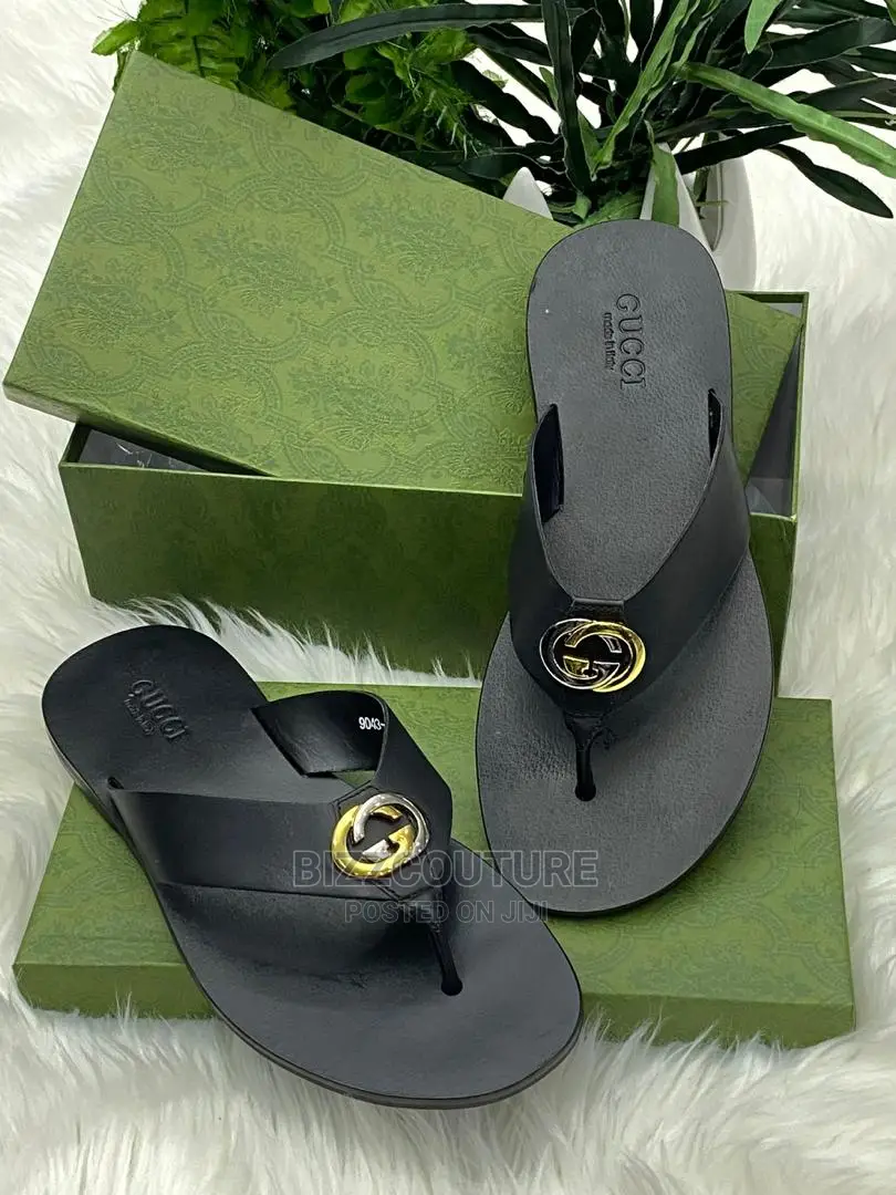 Original GUCCI Slippers Available in Store
