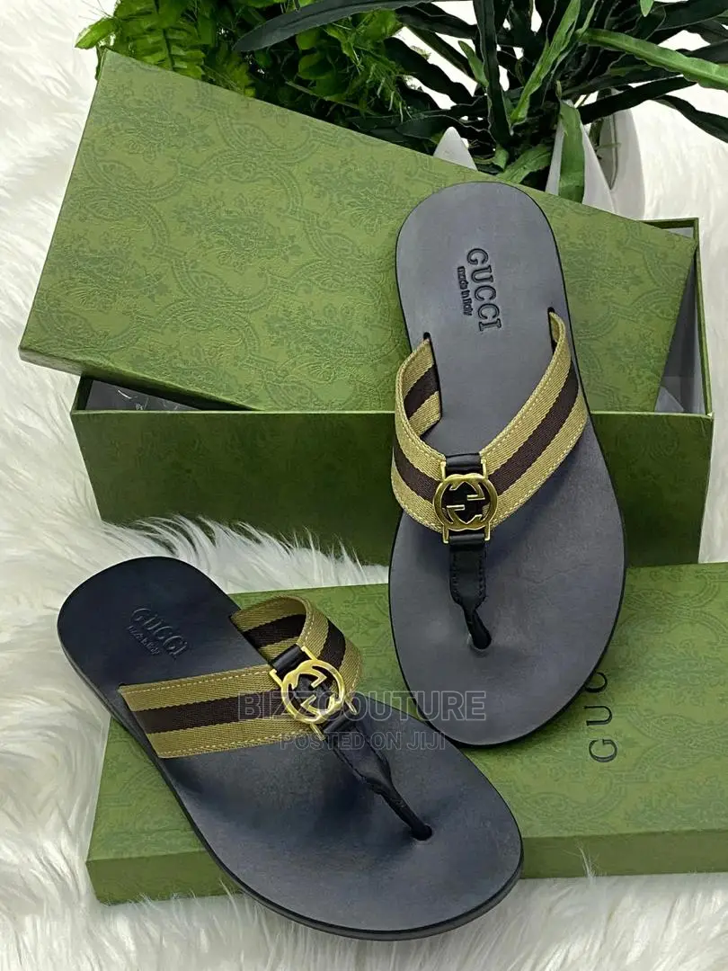 Original GUCCI Slippers Available in Store